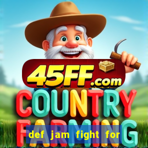 def jam fight for ny characters